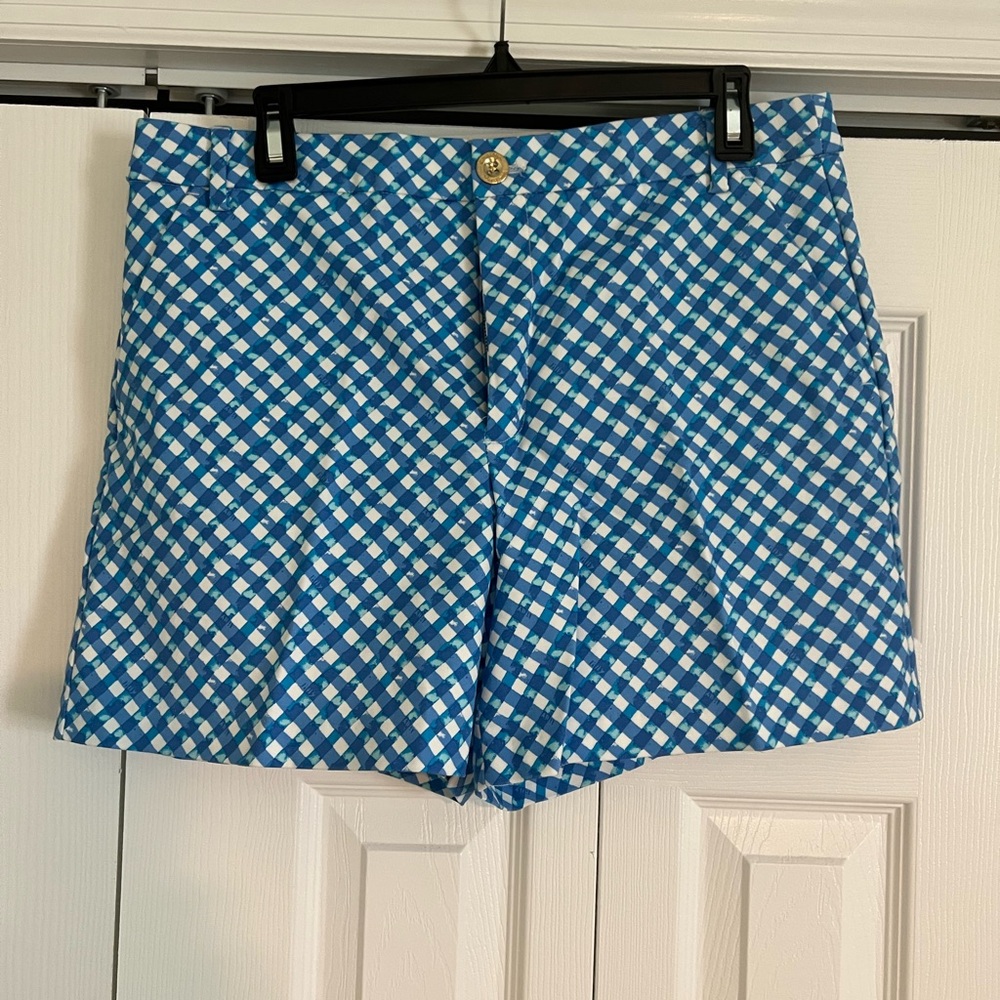 Lilly Pulitzer Blue and White Shorts
